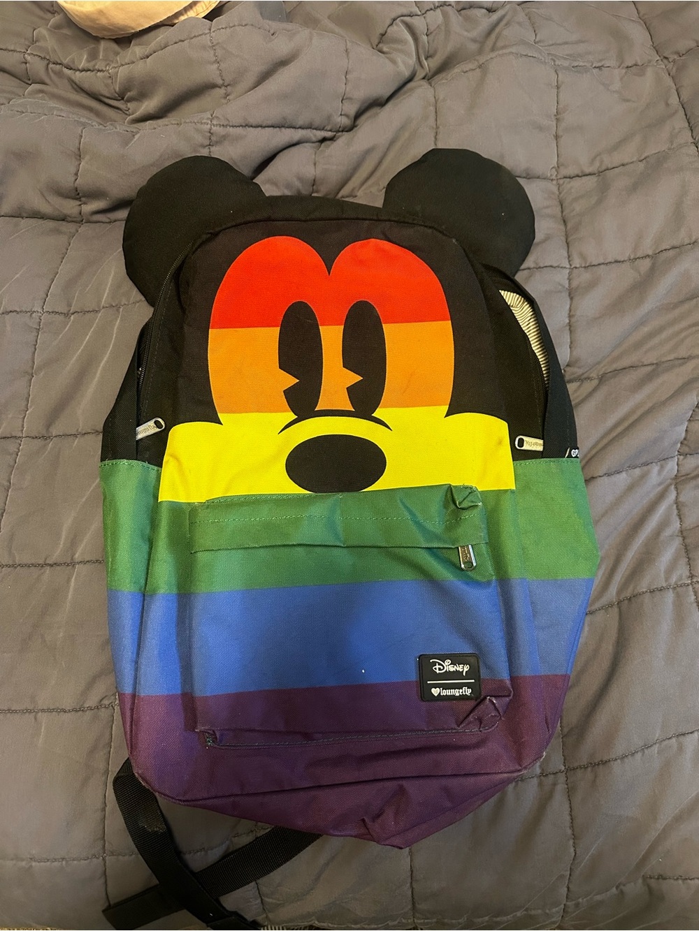 Loungefly Disney Mickey Mouse Rainbow Backpack